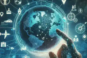 "Interfaz del software de planificación de viajes con mapas interactivos mostrando destinos turísticos, itinerarios y opciones de transporte, ideal para organizar tu próxima aventura."