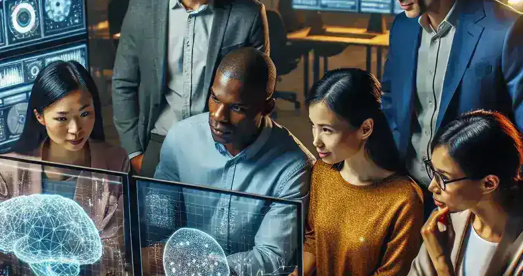 Alt text: "Startup española utilizando inteligencia artificial para el análisis financiero de pequeñas y medianas empresas, destacando innovadoras plataformas tecnológicas."